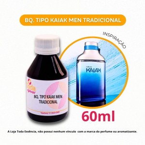 BQ. TIPO KAIAK MEN TRADICIONAL - 60 ML