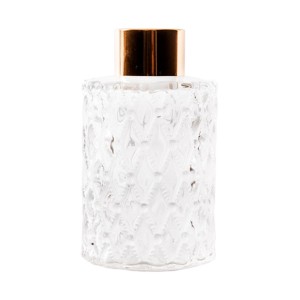 FRASCO DE VIDRO C/ TAMPA DOURADA 150ML (3433-DO)