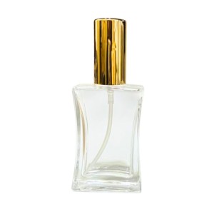 FRASCO DE VIDRO C/ SPRAY DOURADA 50ML - REF.3167DO