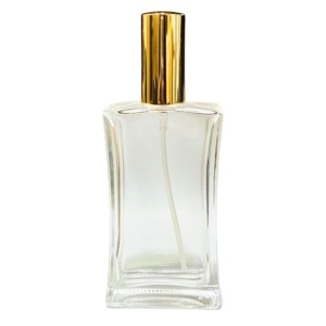 FRASCO DE VIDRO C/ SPRAY DOURADA 100ML - REF.3166DO