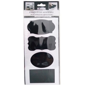 ETIQUETA DIVERSAS PRETA REF. 0749