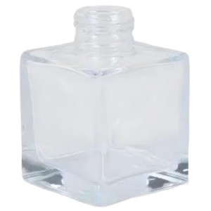 FRASCO MINI CUBO TRANSPARENTE - 100ML