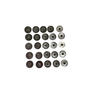 ILHÓS DE 4MM PARA PAVIO - 25 UND