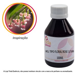 BQ. TIPO FLORAL ROSE 1/100 - 100 ML