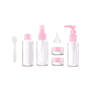 FRASCO PARA VIAGEM 5PCS PLASTICO - REF. PSH-11